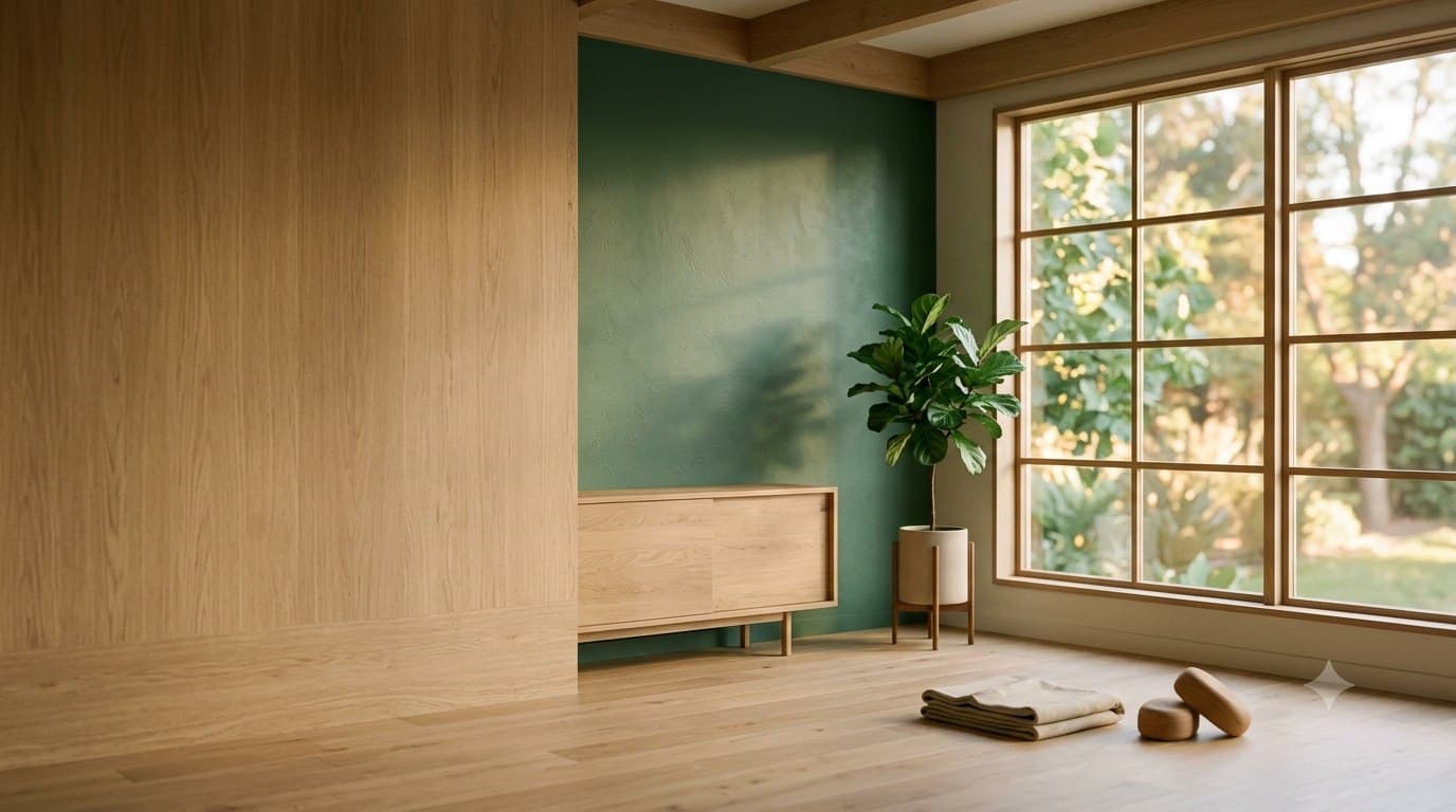Sala de tratamiento con luz natural cálida